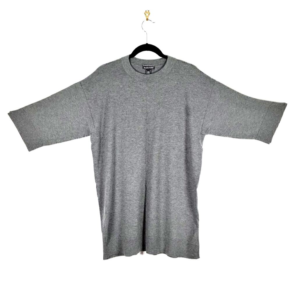 Eileen Fisher Gray Tunic Size S/P